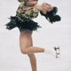 American figure skater Kristi Yamaguchi performing spiral spin during gold medal winning performance at 1992 winter Olympics. (Photo by Sergei Guneyev/The LIFE Images Collection/Getty Images)